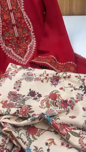 Karandi Stitched 2pc